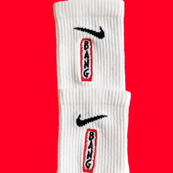 BANG Embroidered Socks | Customized Socks - Picture 3 of 4